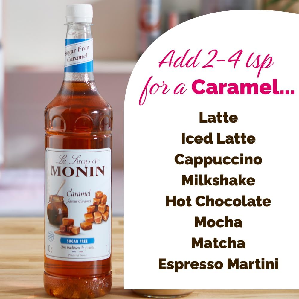 Monin Sugar Free Caramel Syrup