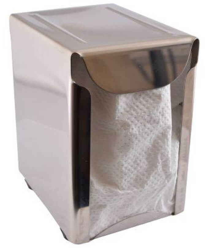 Motta Stainless Steel Napkin Dispenser