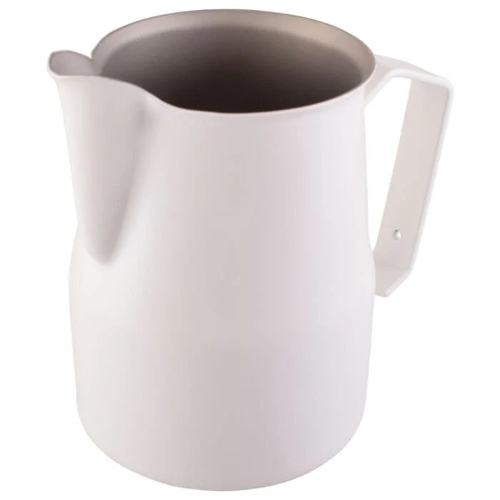 Motta White Teflon Coated Milk Frothing Jug
