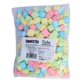 Multi Colour Cube Marshmallows