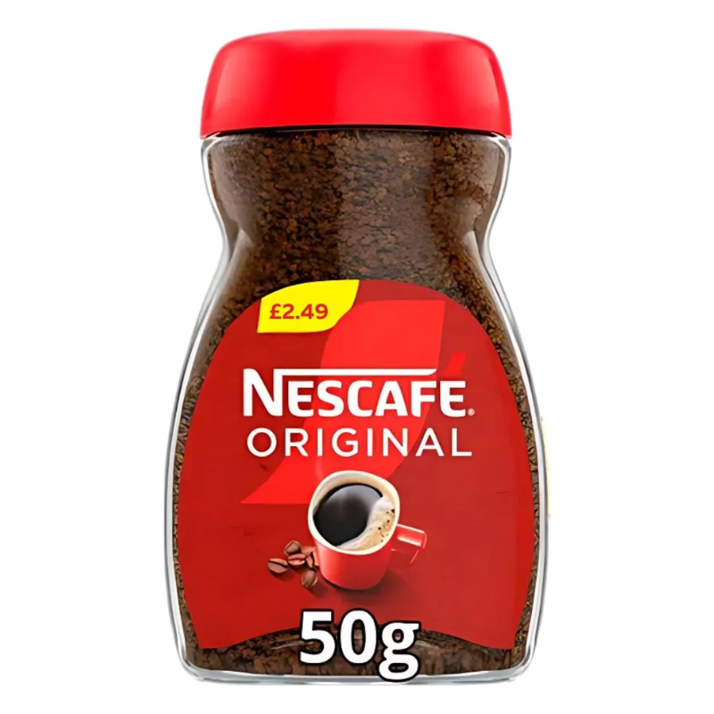 Nescafe Original Jar (50g) – Bulk Coffee