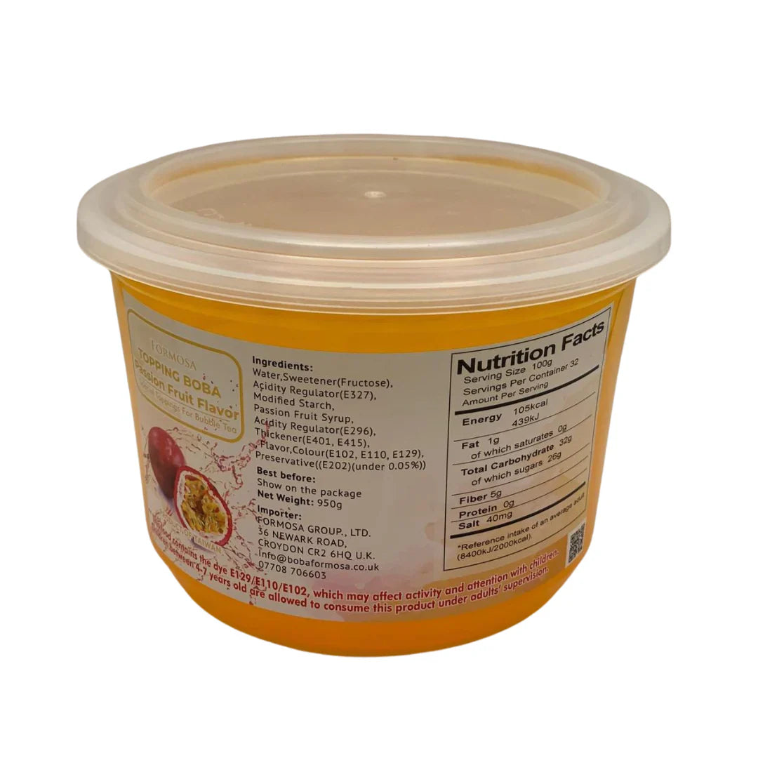 Passionfruit Pearls Popping Juice Balls 950g