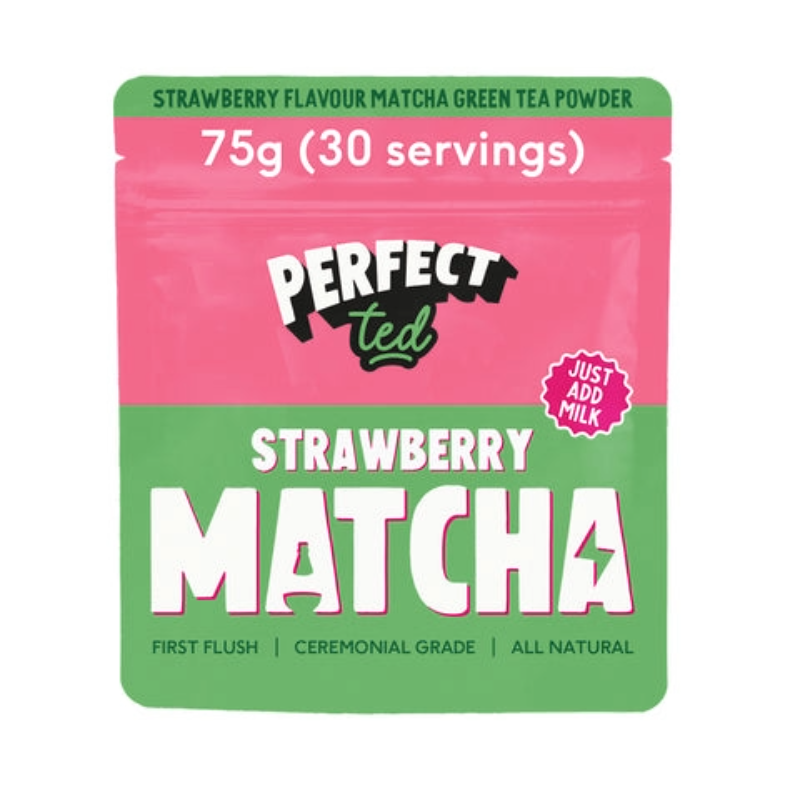 Perfect Ted Ceremonial Grade Strawberry Matcha (75g)