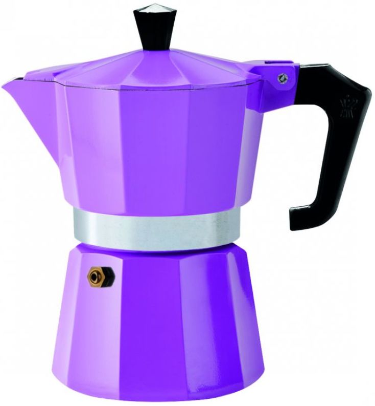 Pezzetti Lilac 6 Cup Moka Coffee Pot