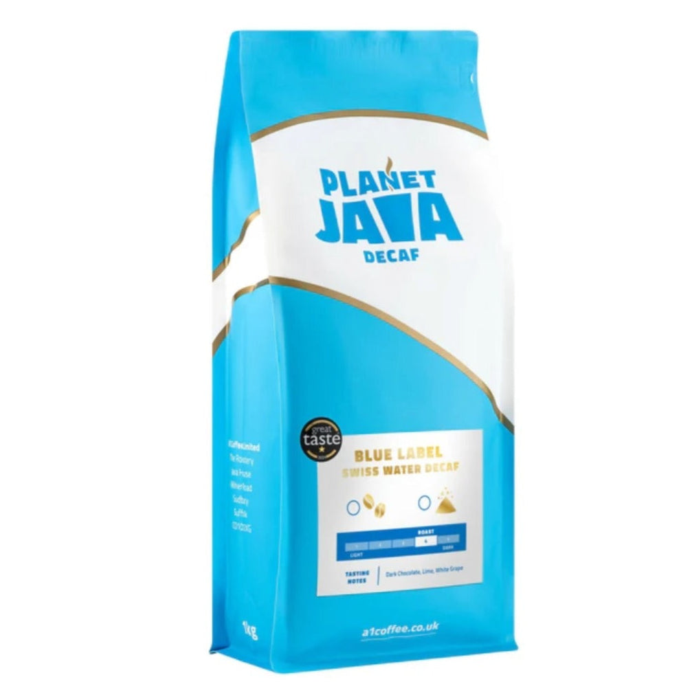 Planet Java Blue Label Swiss Water Decaf Coffee (1kg)
