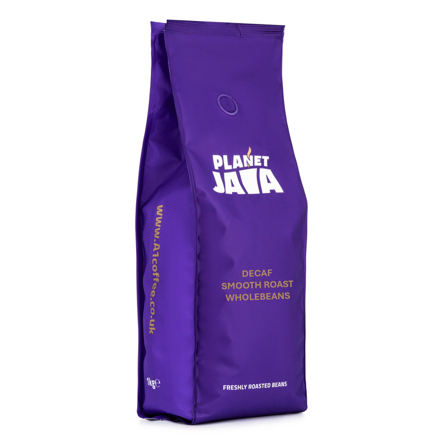 Planet Java Decaf Smooth Roast Coffee Beans 1Kg