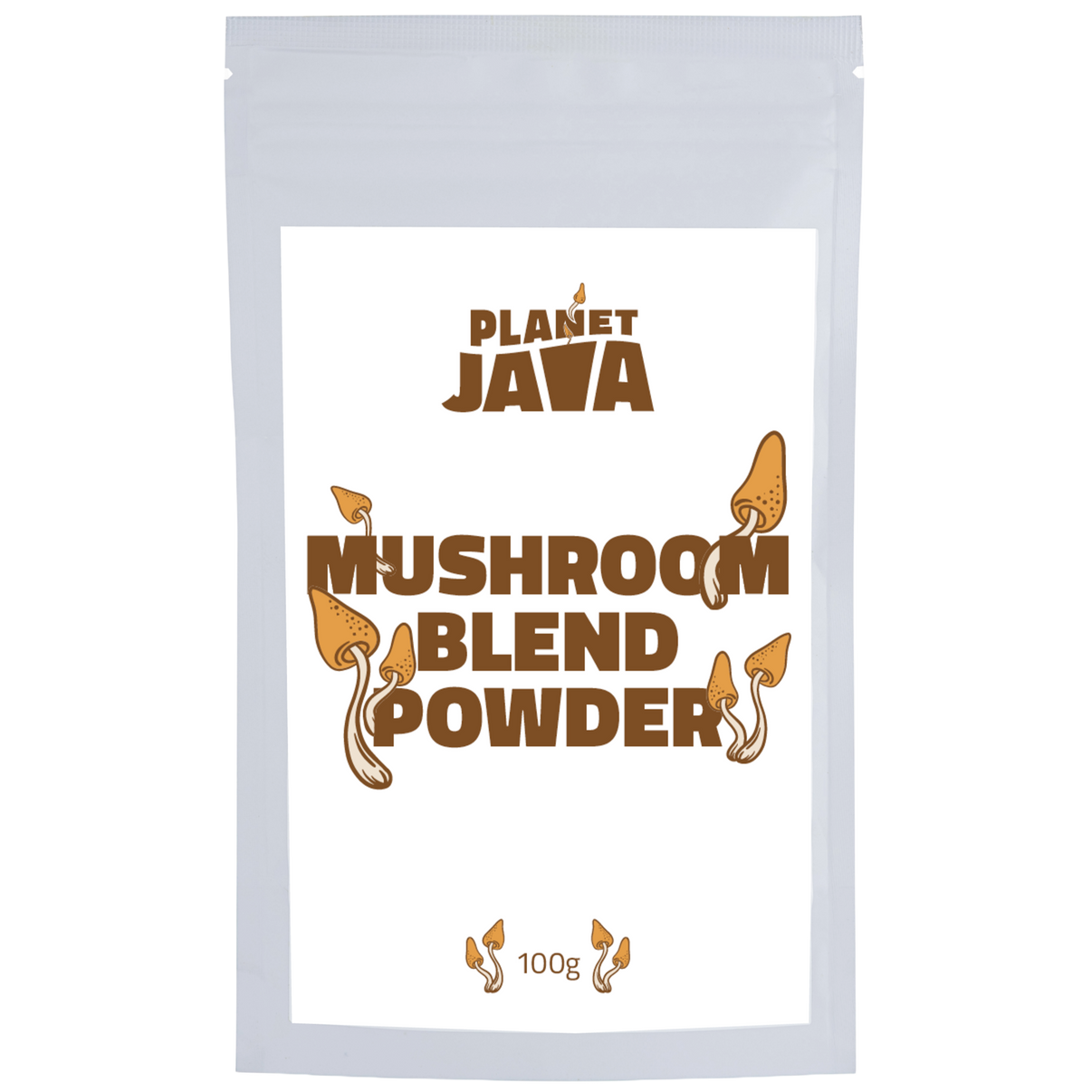 Planet Java Four Mushroom Blend Powder 100g 1
