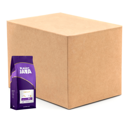 Planet Java Half Caff Coffee Beans 20 1Kg