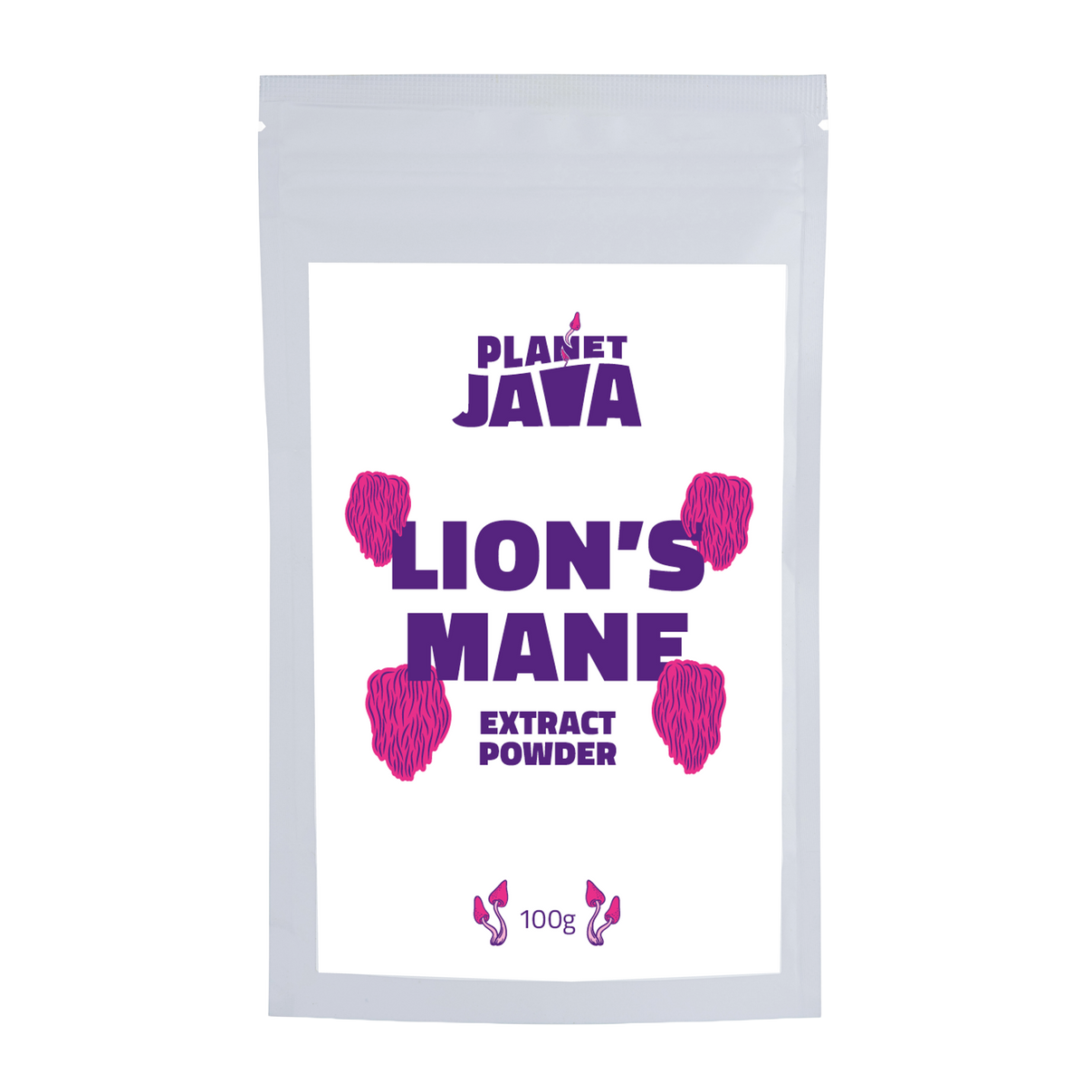 Planet Java Lion's Mane Extract 100g 1