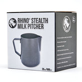 RHINO STEALTH MILK PITCHER 600ML - BLACK