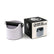 Rhino mini coffee waste bin with packaging on a white background