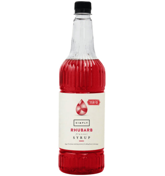 Simply Rhubarb Sugar Free Syrup (1 Litre)