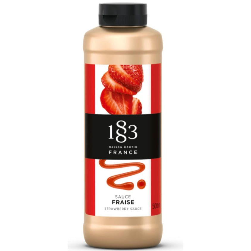 1883 Maison Routin Strawberry Sauce (500ml)