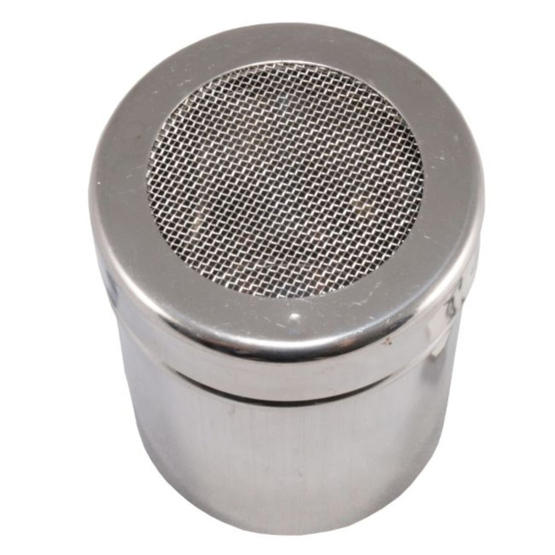 Stainless Steel Chocolate Powder Shaker (Small Mesh)