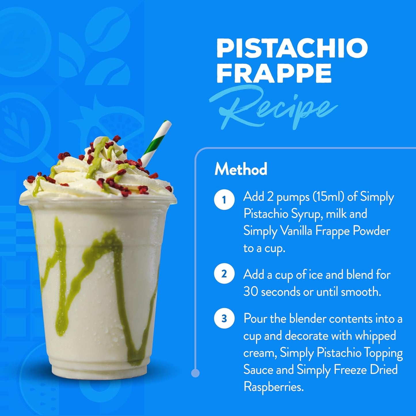 Simply Pistachio Squeezy Topping Sauce (1kg)