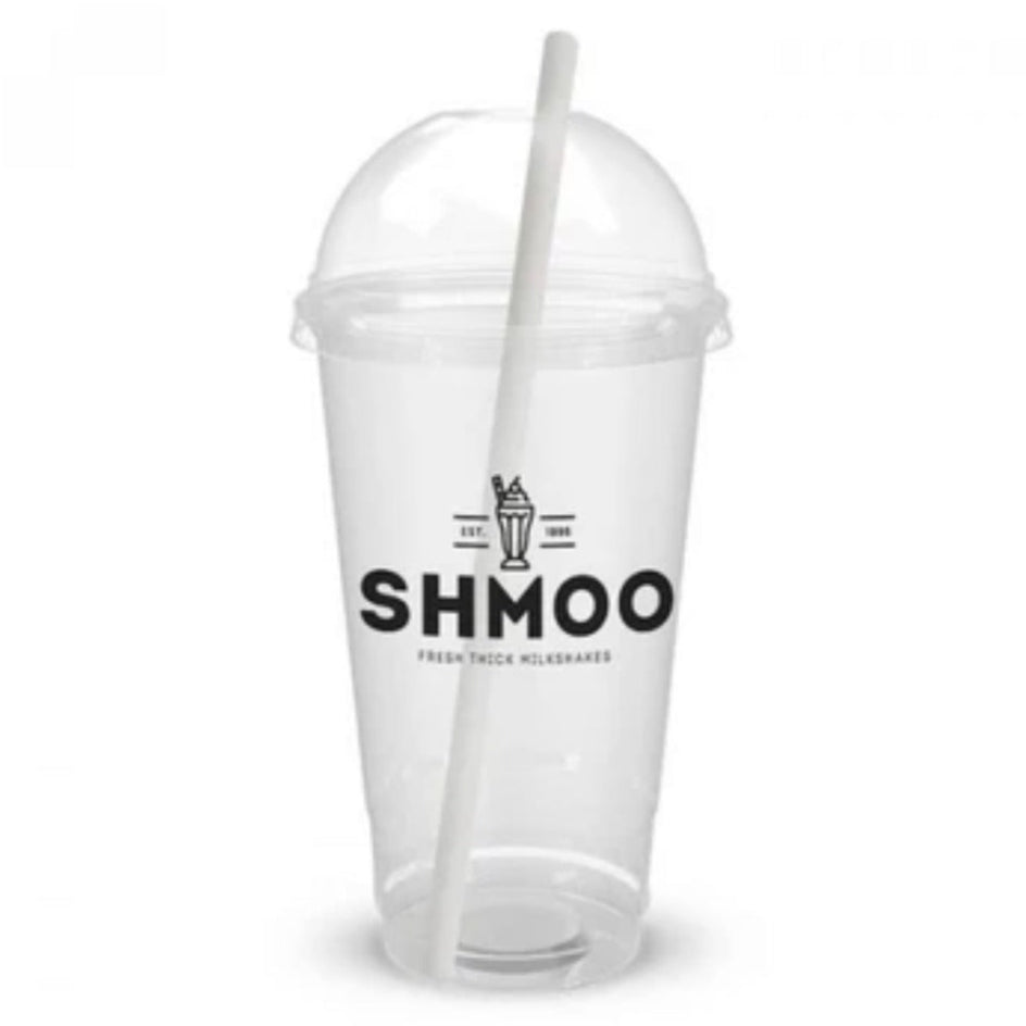 Shmoo Branded Milkshake Cups, Lids &amp; Straws (22oz)