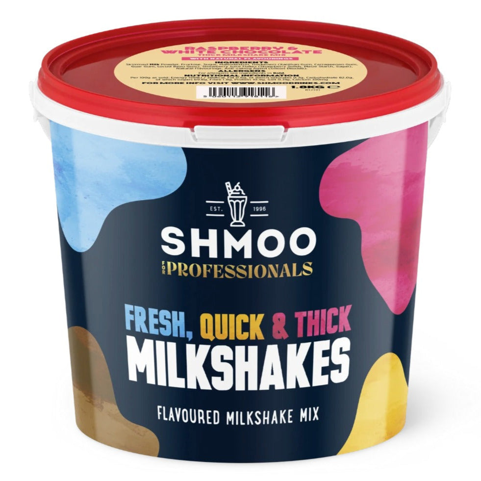 Dinkum Shmoo Raspberry &amp; White Chocolate Milkshake Mix (1.8kg Tin)
