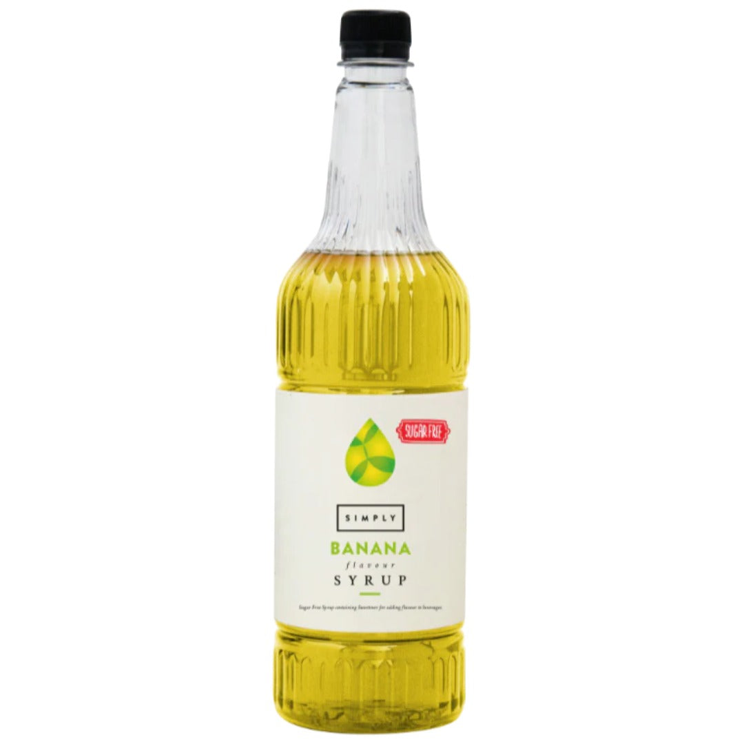 Simply Banana Sugar Free Syrup (1 Litre)