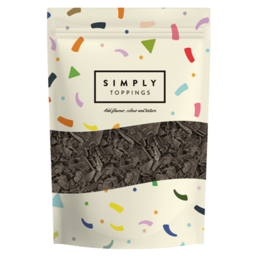 Simply Dark Chocolate Flakes (300g)