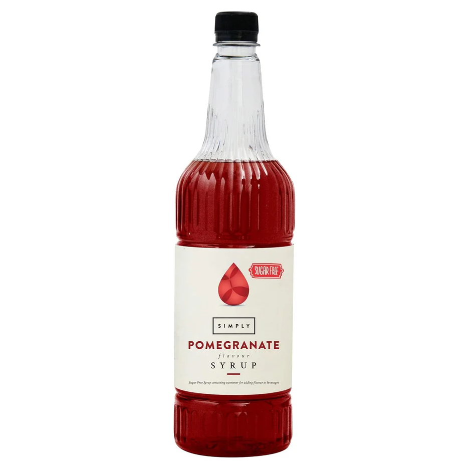 Simply Pomegranate Sugar Free Syrup (1 Litre)