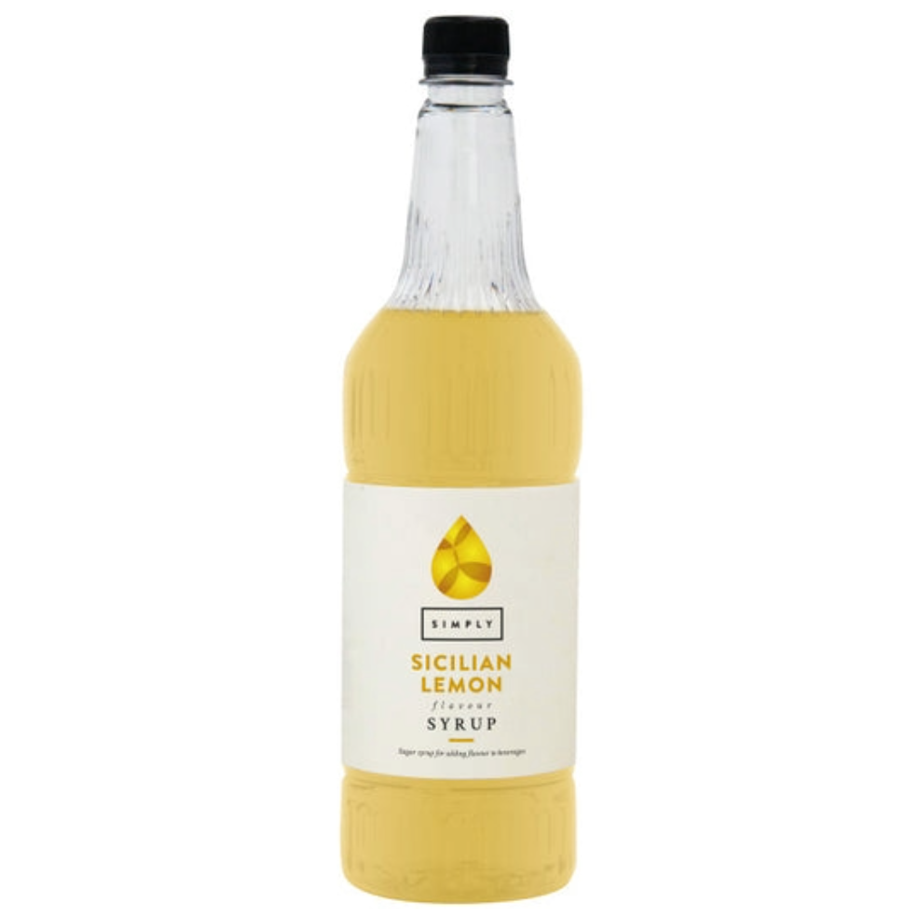 Simply Sicilian Lemon Syrup | Bulk Coffee Company