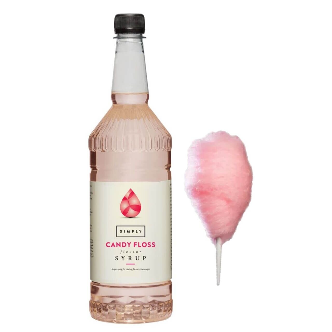 Simply Candy Floss Syrup | 1 Litre Bottle | Bulk Coffee