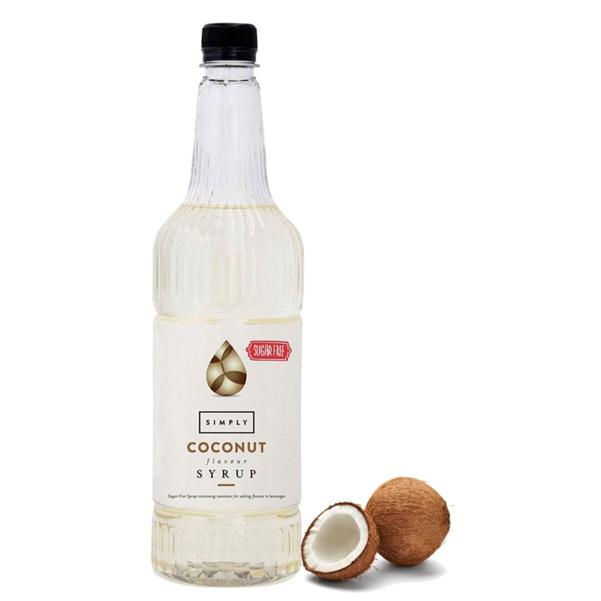 Simply Coconut Sugar Free Syrup 1 Litre