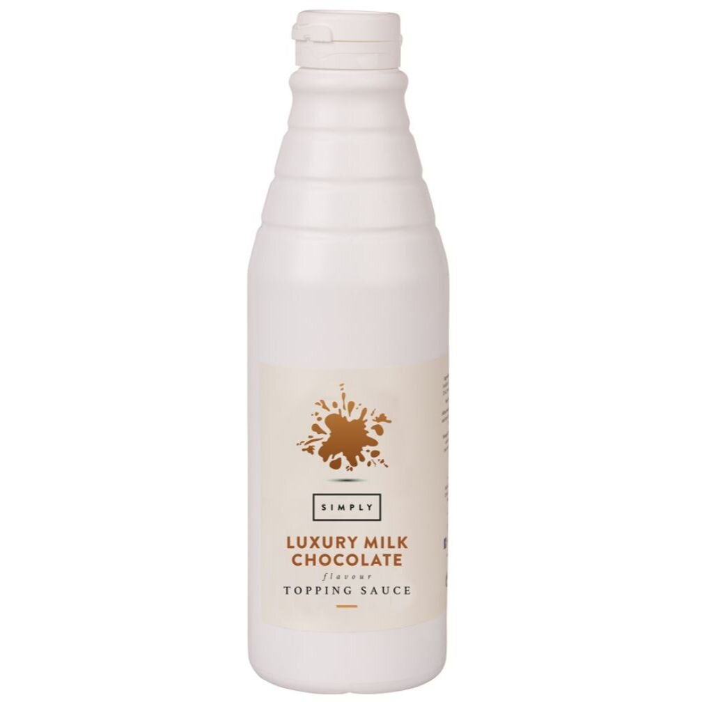 Simply Milk Chocolate Squeezy Topping Sauce
