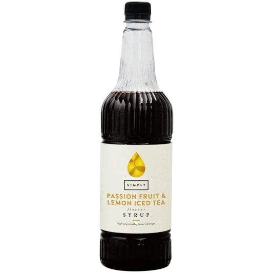 Simply Passionfruit Lemon Iced Tea Syrup