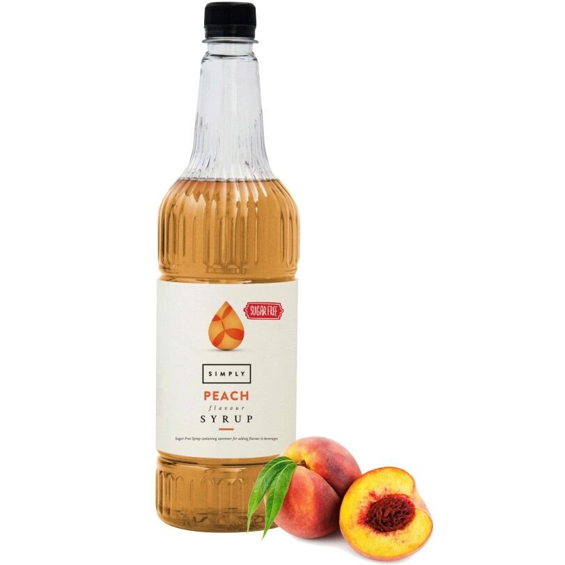 Simply Peach Sugar Free Syrup