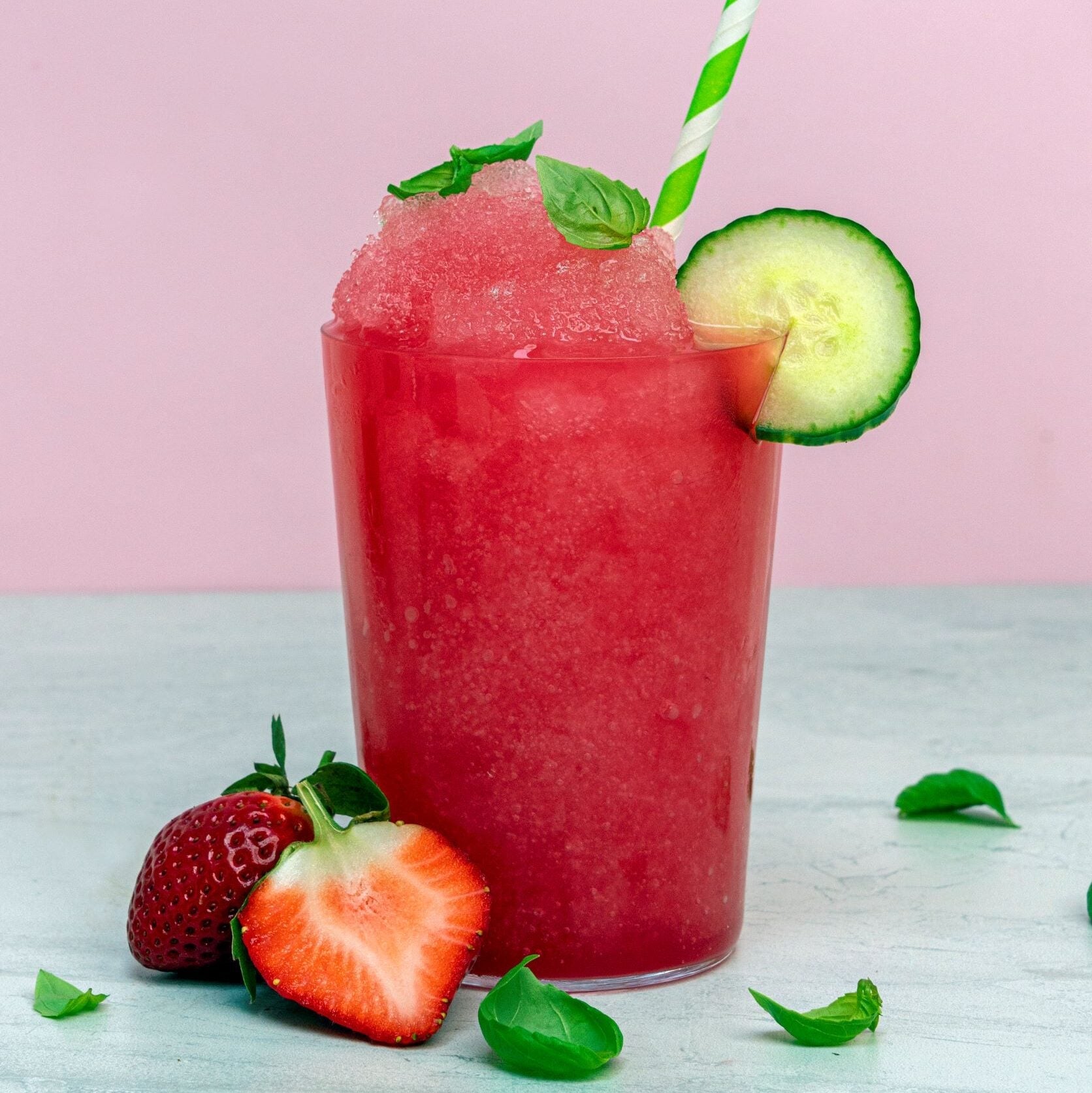 Simply Strawberry Basil Cucumber Cooler 2