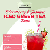 Simply Strawberry & Jasmine Iced Green Tea Syrup
