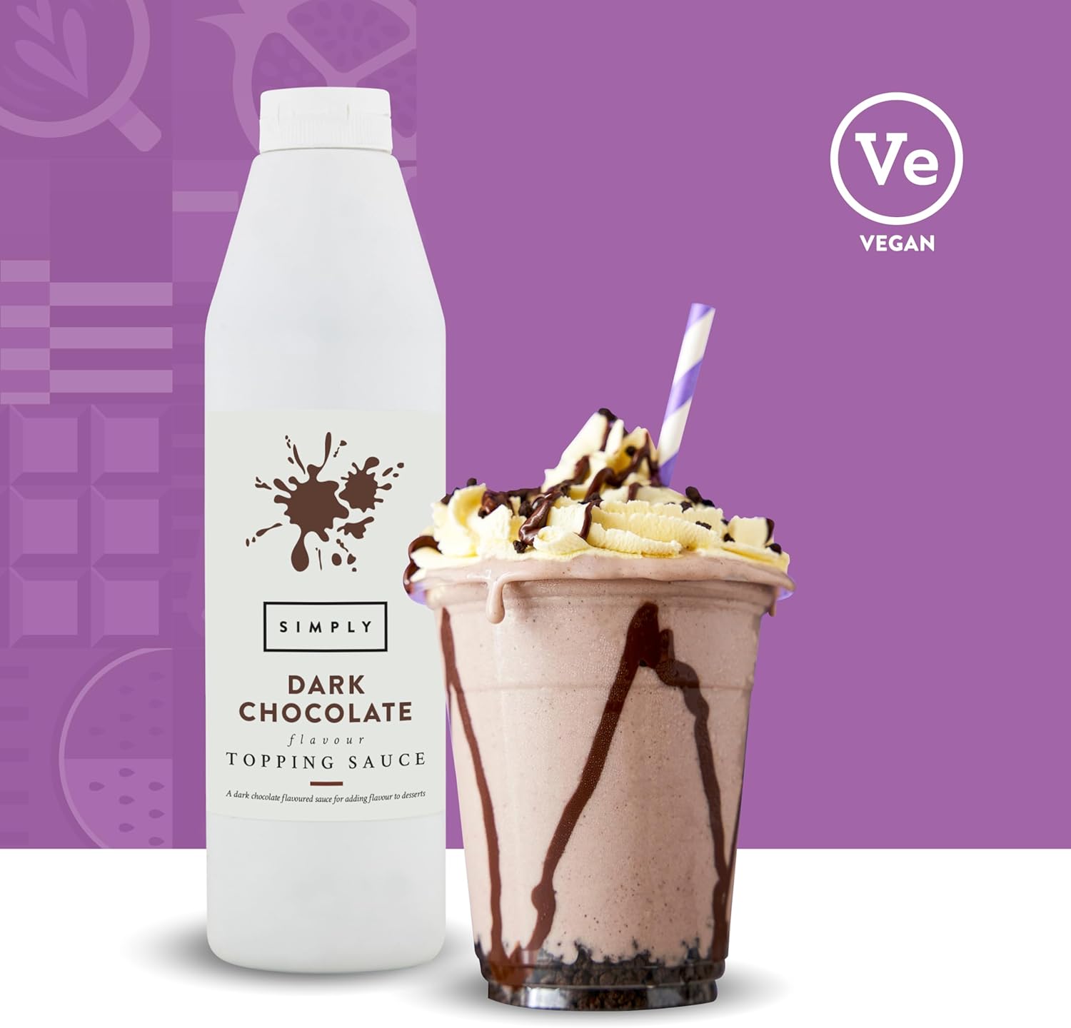 Simply Vegan Chocolate Squeezy Topping Sauce