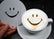Smiley Face Latte Art Coffee Stencil