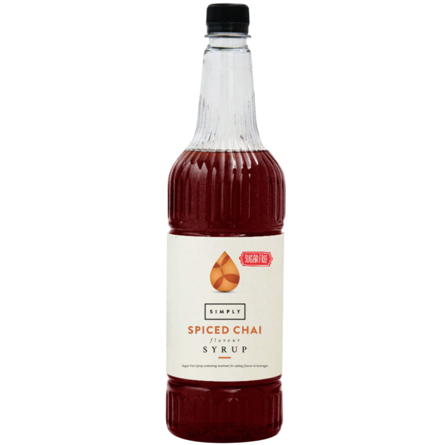 Simply Spiced Chai Sugar Free Syrup (1 Litre)