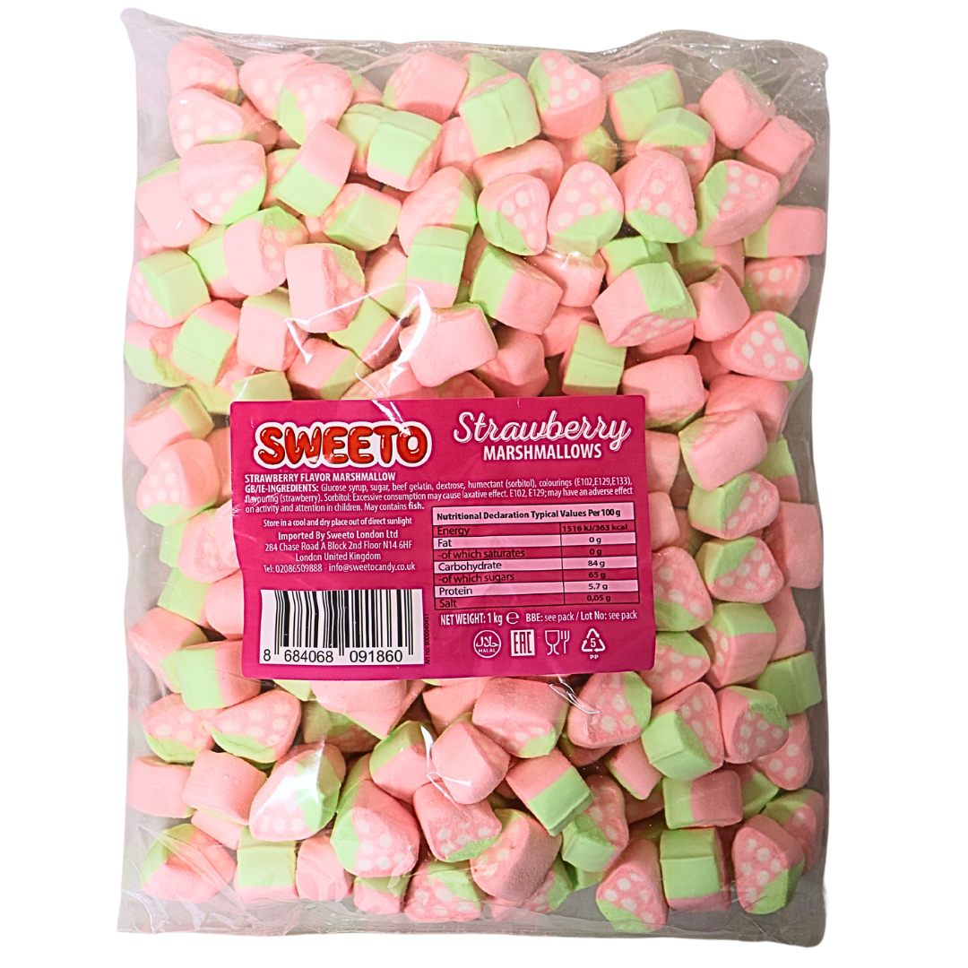 Strawberry Marshmallows 1kg