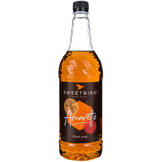 Sweetbird Amaretto Flavouring Syrup - 1 Litre