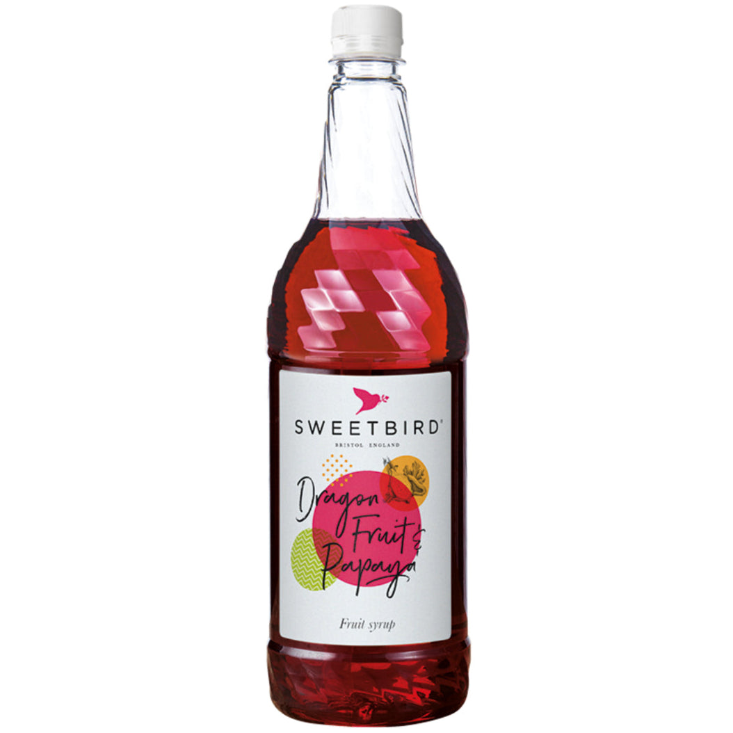 Sweetbird Dragon Fruit &amp; Papaya Syrup (1 Litre)