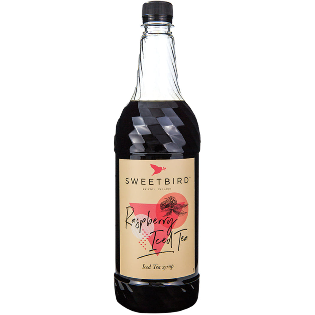 Sweetbird Raspberry Iced Tea Syrup | 1 Litre Plastic Bottle – Bulk Coffee