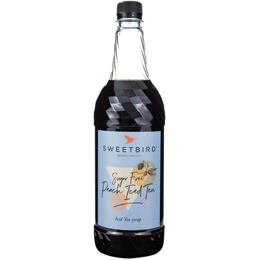 Sweetbird Sugar Free Peach Iced Tea Syrup