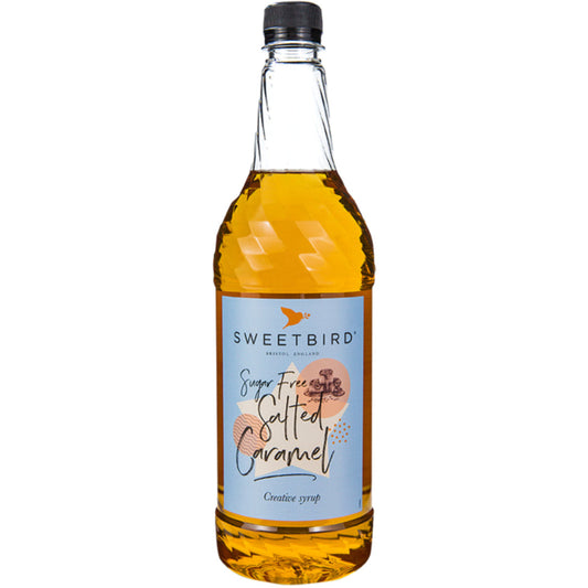 Sweetbird Sugar Free Salted Caramel Syrup - 1 Litre