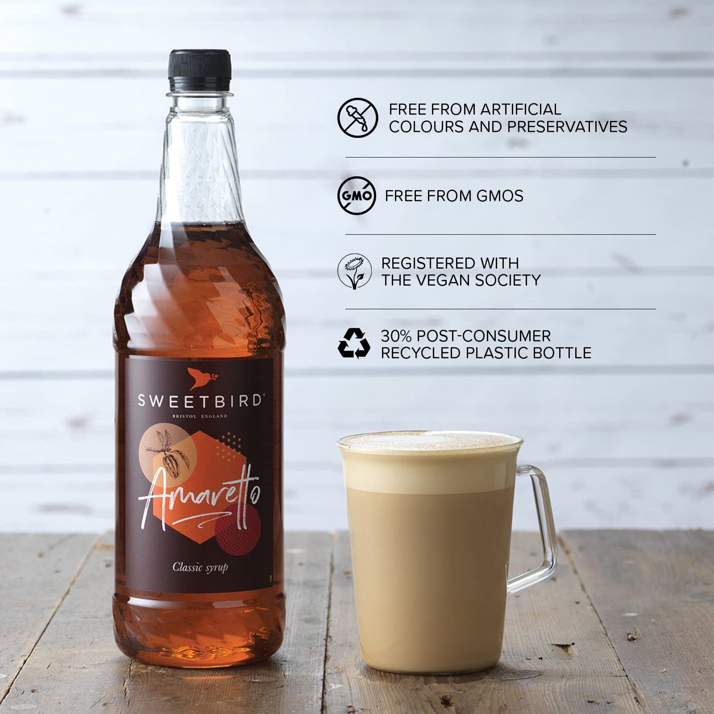 Sweetbird Amaretto Syrup