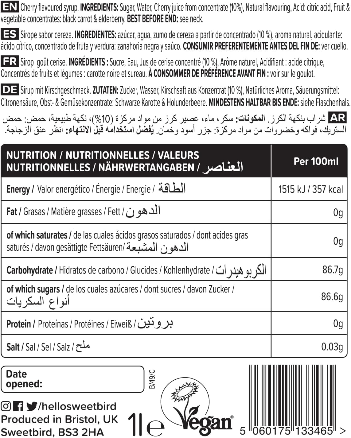 Sweetbird Cherry Syrup