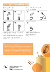 Sweetbird Smoothie Mix Peach 8 1 Litre 4