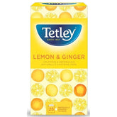 Tetley Lemon and Ginger Envelope Tea Bags 25