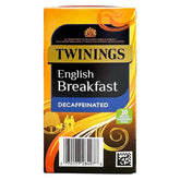Twinings English Breakfast Decaf String Tag & Envelope Tea Bags (20)
