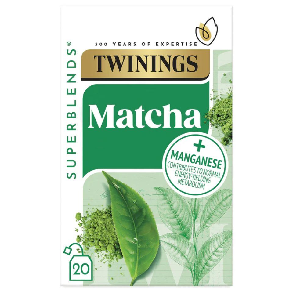Twinings Super Green Matcha Envelope Tea Bags (20)