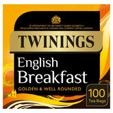 Twinings English Breakfast Tagged Tea bags 100