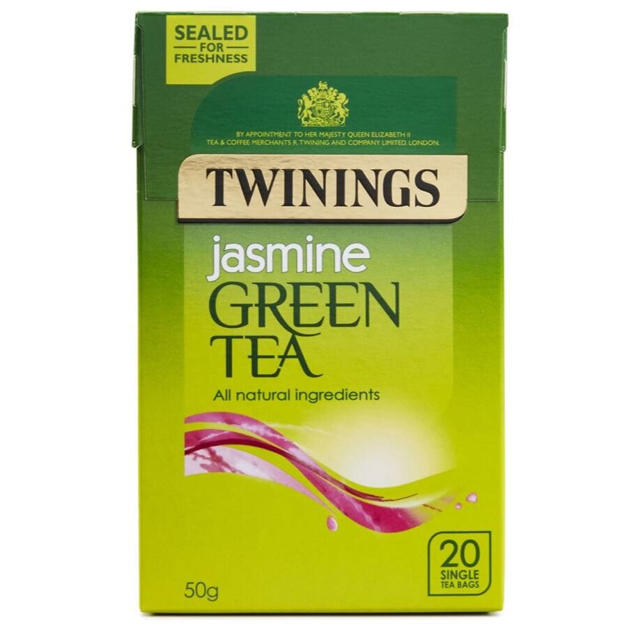 Twinings Green Tea With Jasmine String Tag and Tea Bags 20