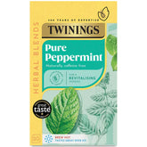 Twinings Pure Peppermint String Tag and Envelope Tea Bags 20